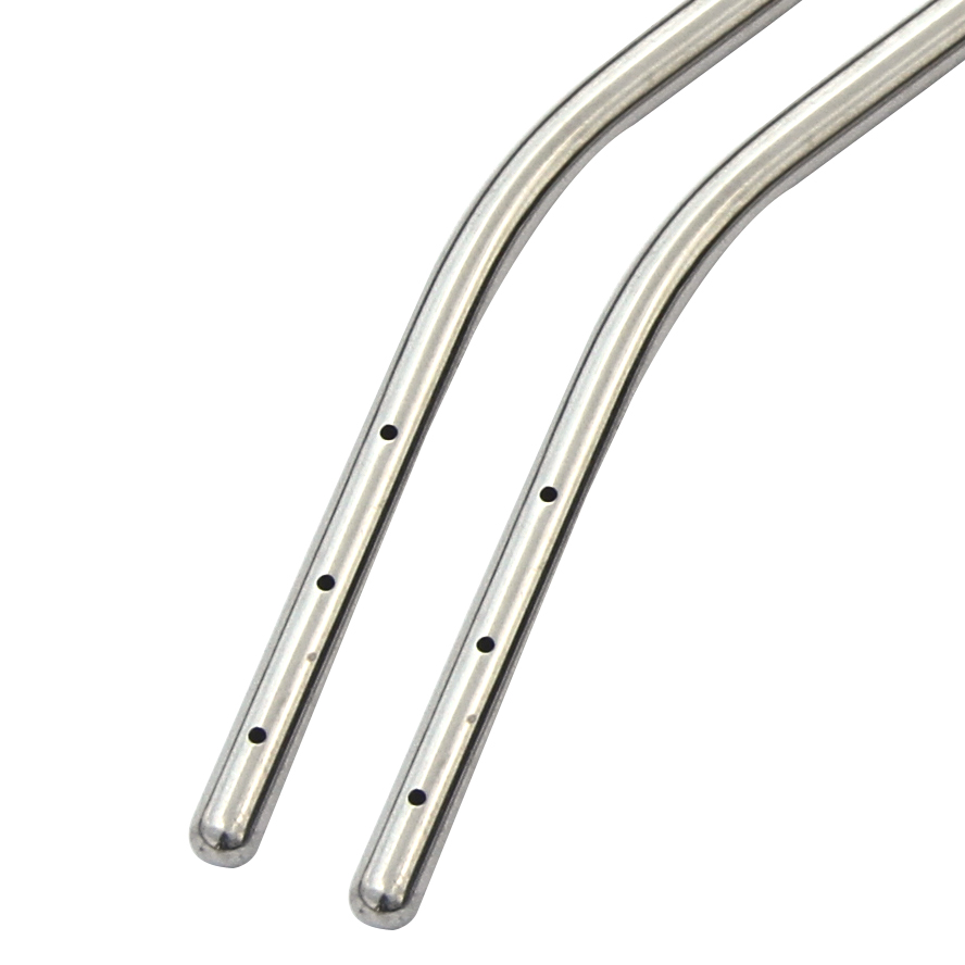 Stainless Steel Bent Tube Surgical Iud Extractor Hook Gynecology Instruments