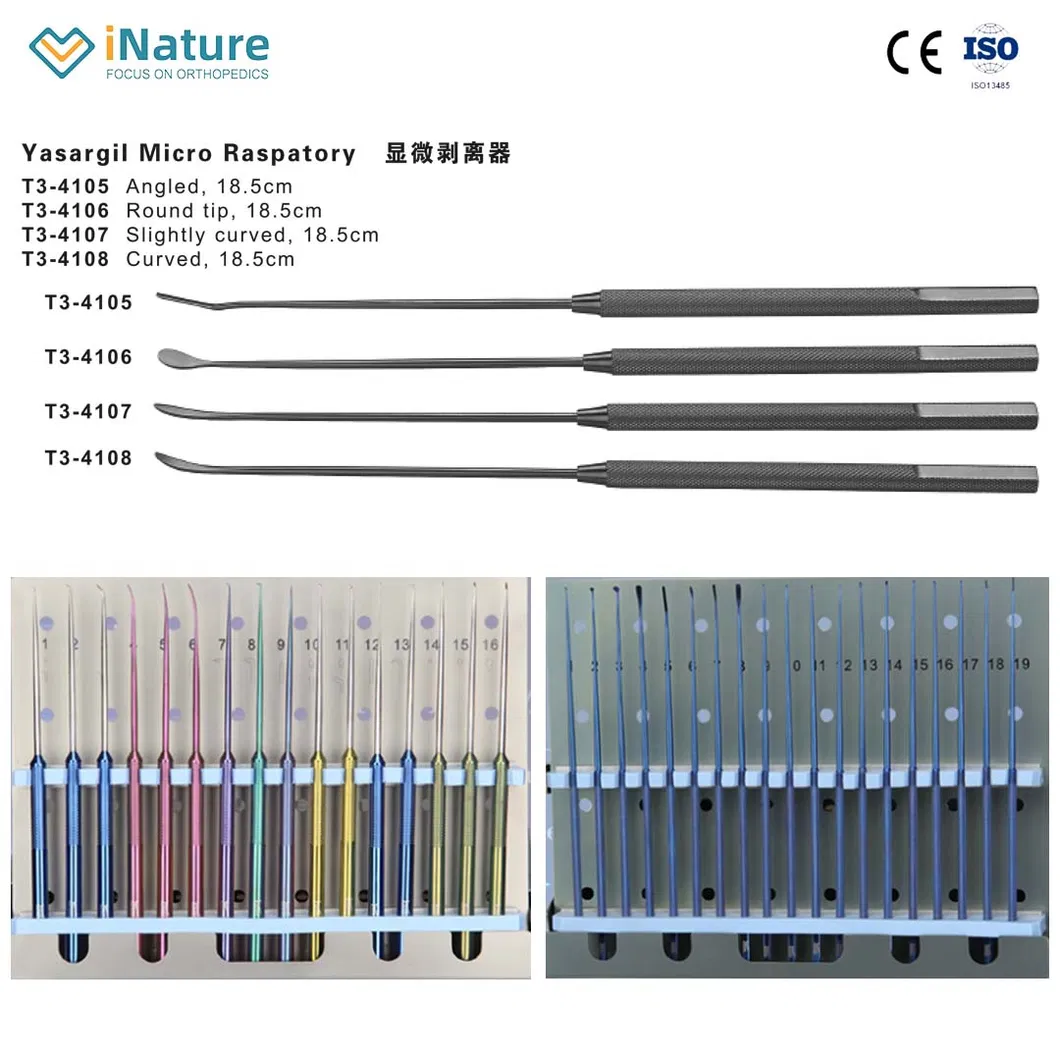 Yasargil Micro Raspatory Dissector Neurosurgical Instruments