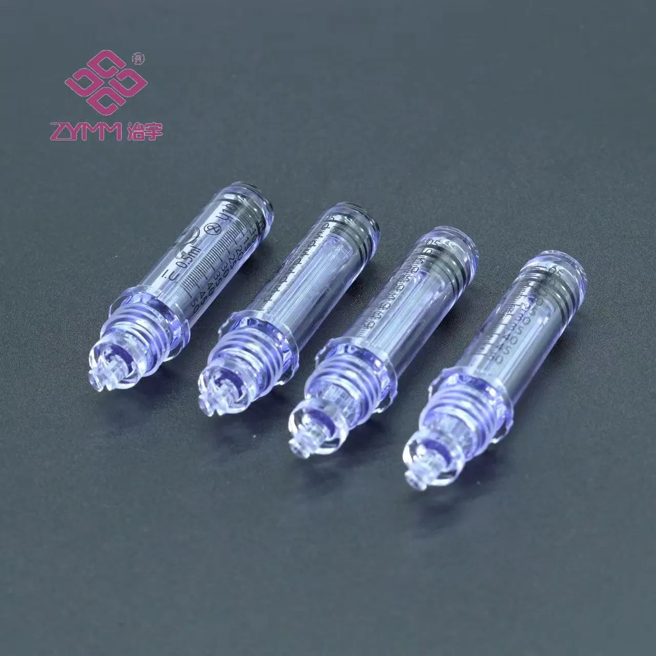 Sterile Needle Zhiyu Free Jet Injector Medicine Cartridge Plastic Disposable Plastic Ampoule