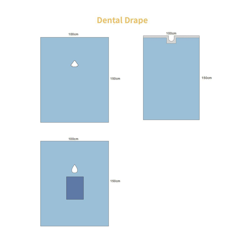 Disposable Sterile SMS Nonwoven Sheet Surgical Instrument Drape