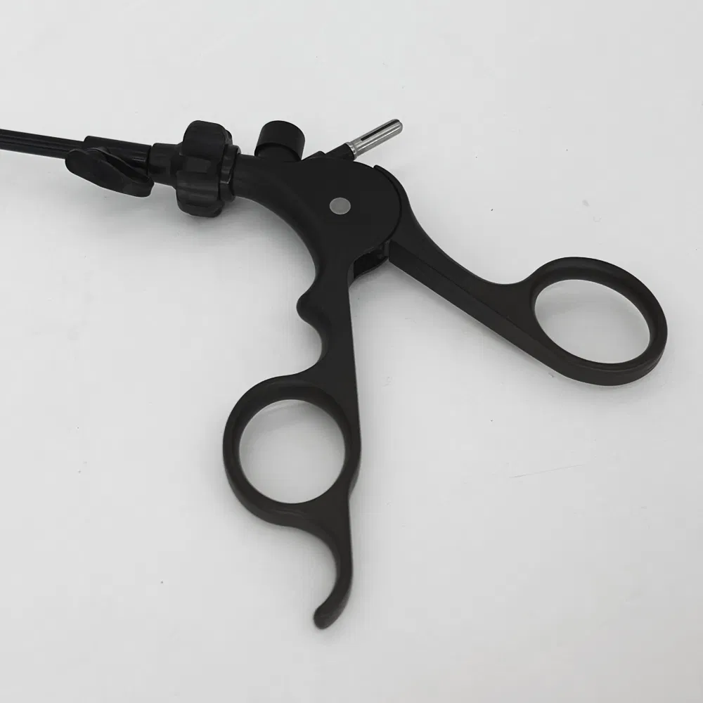 Disposable Sterile Laparoscopic Tissue Grasping Forceps - Manual Reusable-Style Instrument for General Abdominal Surgical Procedures