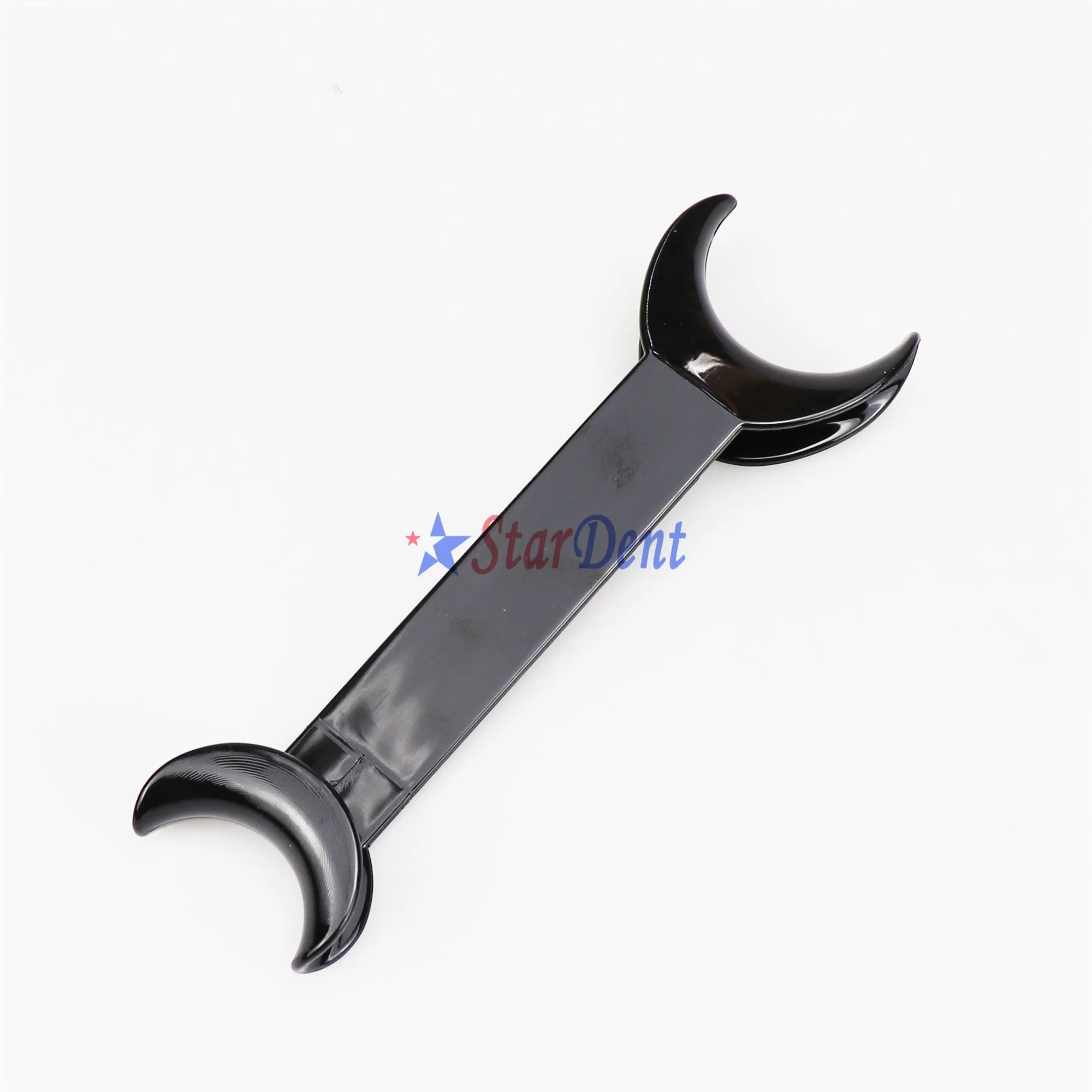 Dental Orthodontic Tool Surgical Retractor Double Head T-Shape Black Mouth Opener Dental Intraoral Cheek Lip Retractor