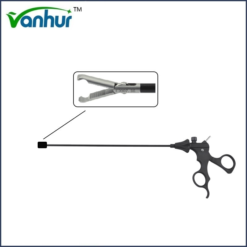 5mm Laparoscopic Instrument bowl Grasping with Horizontail Serration