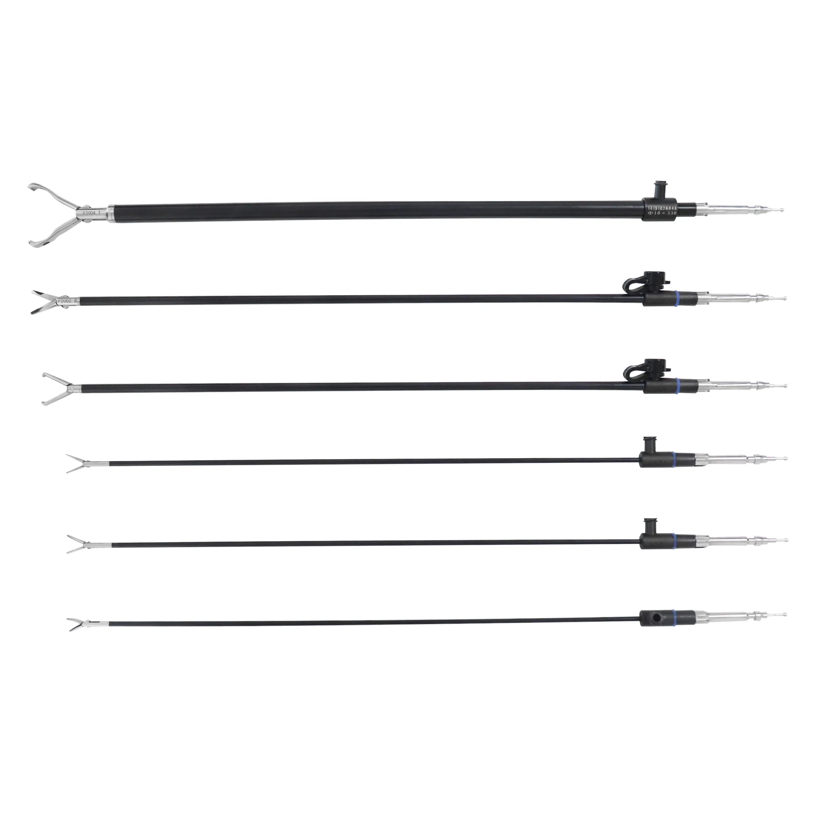 Laparoscopy Endoscopy Surgical Instruments Electric Coagulator Electrode Forceps China Double-Action Endoscope Straight Curved Grasping Laparoscope