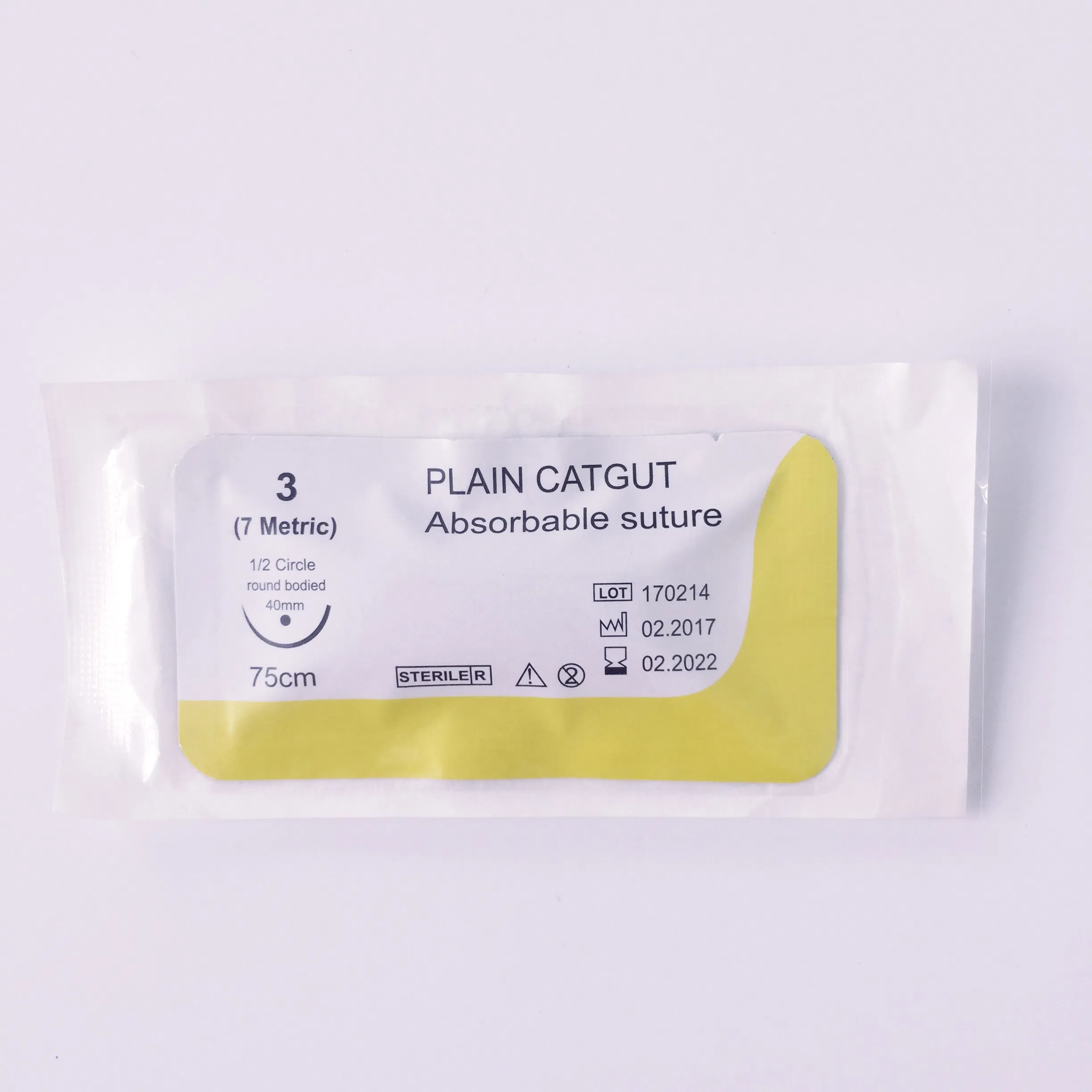 Sterile Absorbable Surgical Suture - Plain Catgut for Medical Use