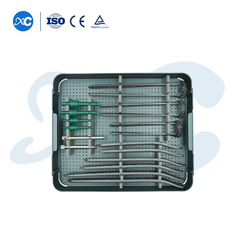 Orthopedic Surgical Large Fragment Locking Set Lower Limbs Locking Plates Instrument