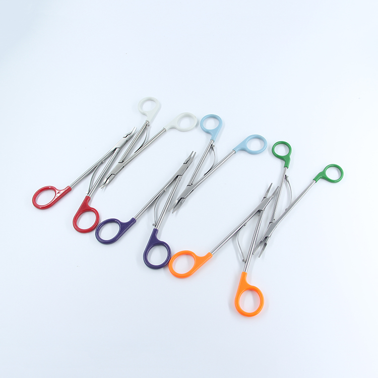 Surgical Instruments for Endoscopic Polymer Clip Applier Use