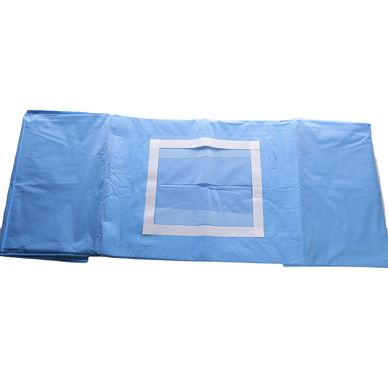 Disposable Sterile Surgical Pack Laparoscopy / Pelviscopy Drape
