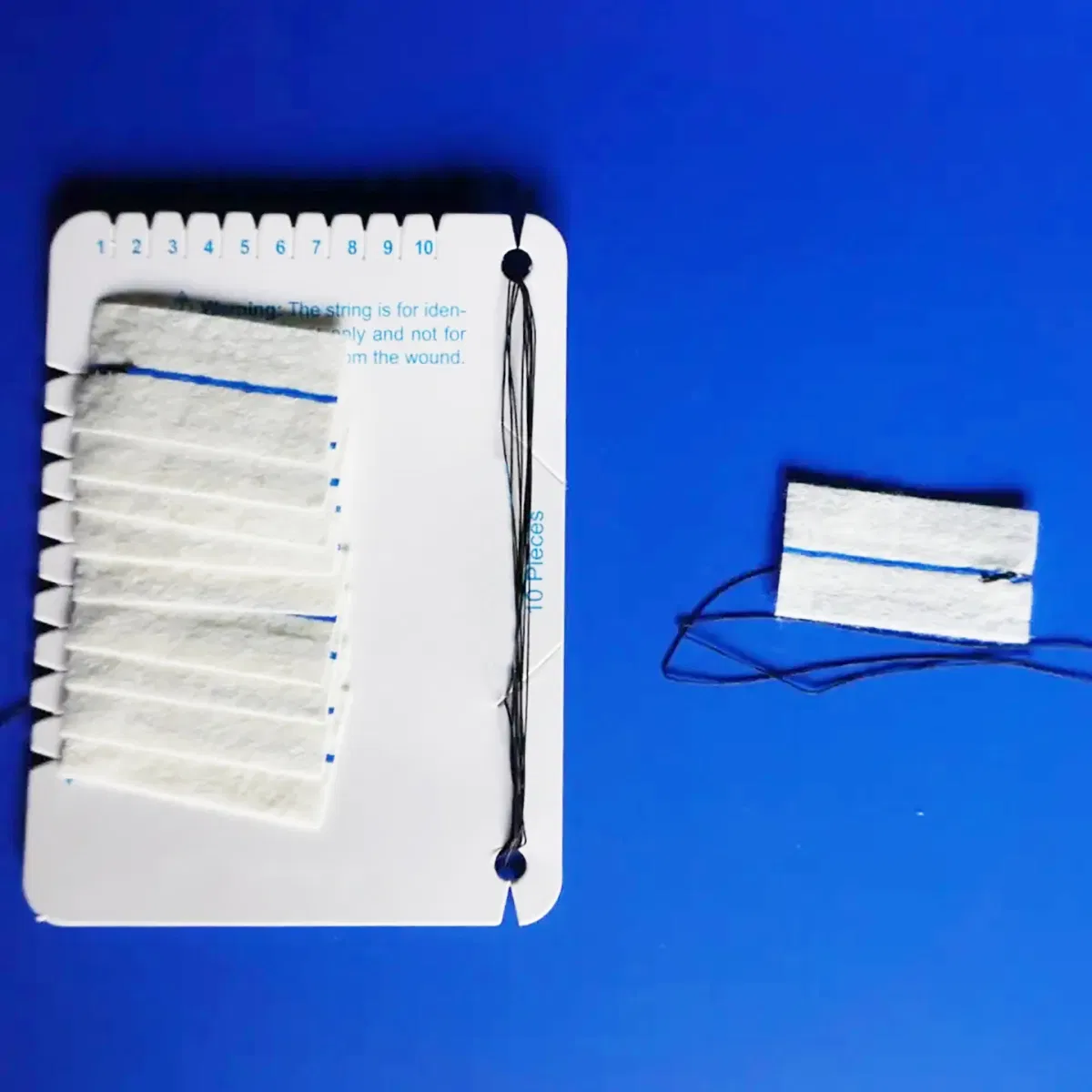 Medical Detectable Eo Sterile Surgical Sponges Opaque OEM Size Neuro Patties