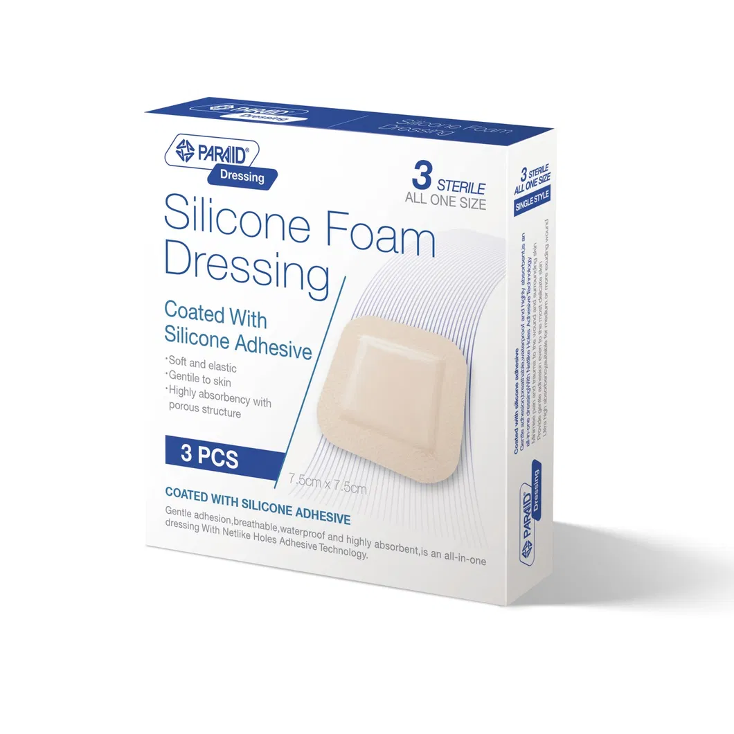 Silicone Foam Dressing Grid 3