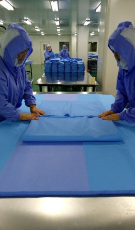 Disposable 76GSM Surgical Table Back Cover for Cover Table of Surgical Operating Room