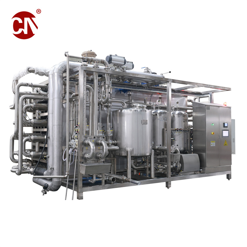 Automatic Milk Tubular Pasteurizer Dairy Processing Line Sterilization Machine 5000L/H Uht Sterilizer