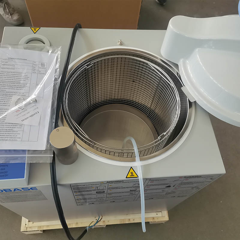 Biobase China 50L~120liters Laboratory Steam Sterilization Vertical Handwheel Autoclave Bkq-B50/70/100/120II Vertical Autoclave