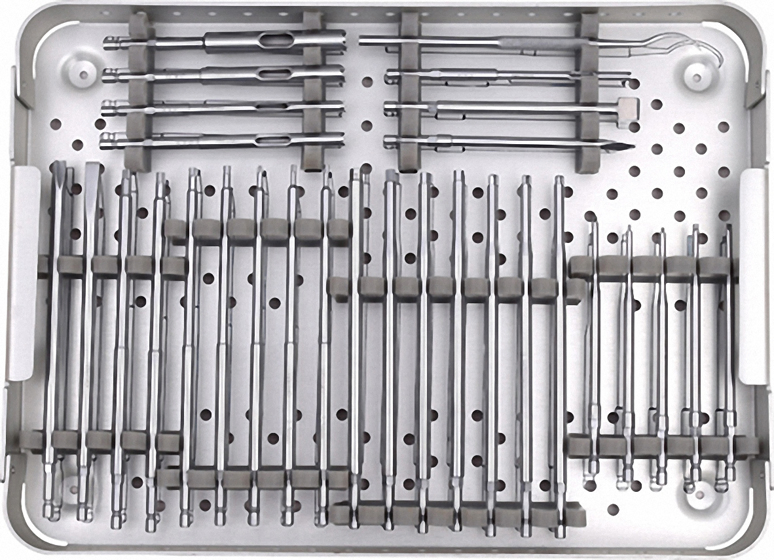 Jinlu Medical Surgical Equipment Orthopedic Instrument Titanium Medical Broken Screw Extractors Instrument Kit