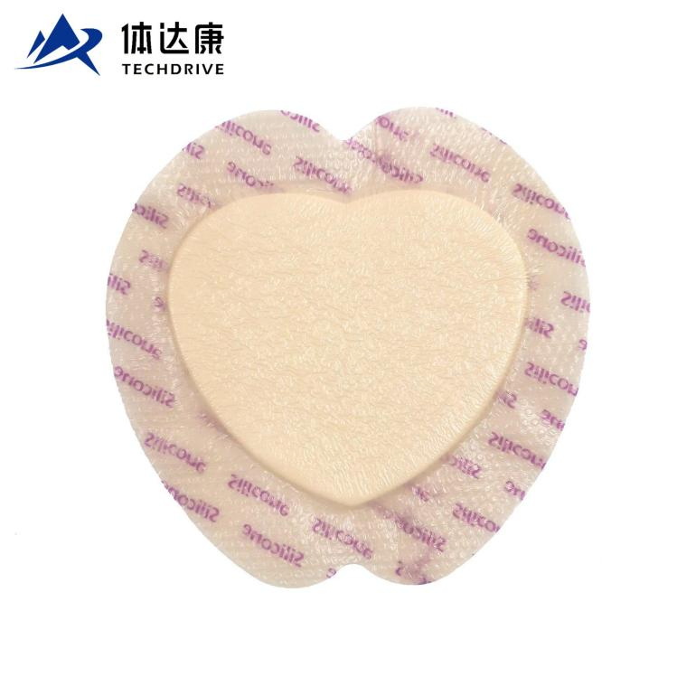 Medical Supply Foam Dressing Band Aid Bandage for Painless Dressing Change