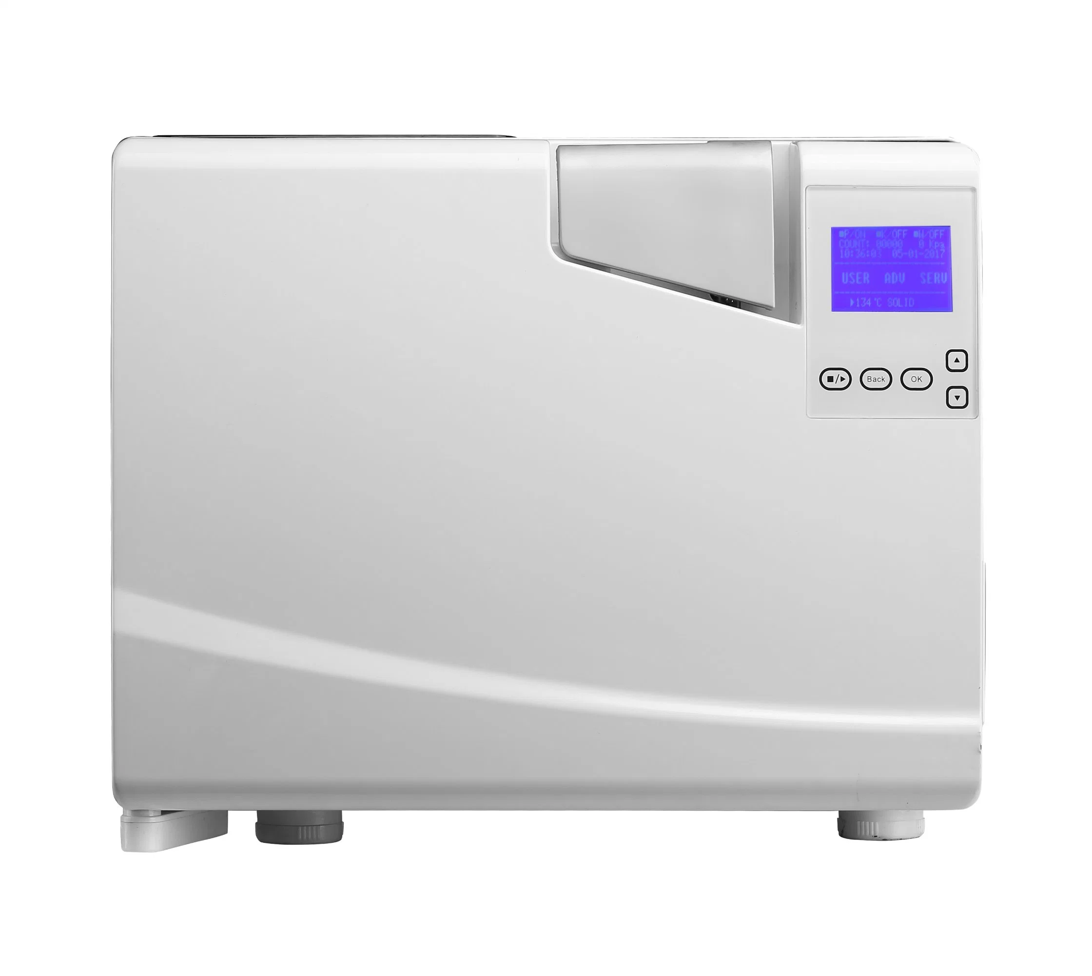 8L Class B Tabletop Steam Autoclave for Sterilization with LCD