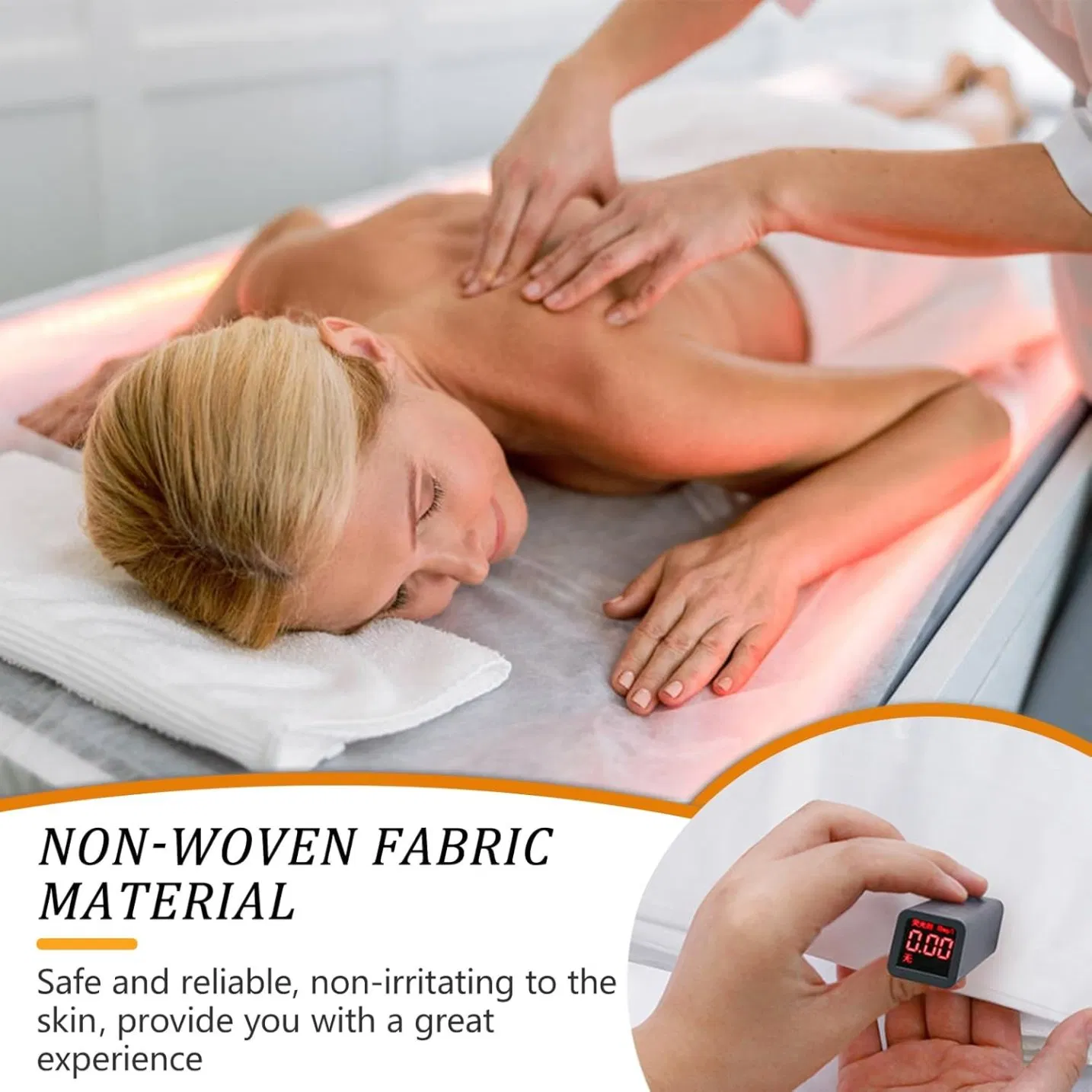 Disposable Bed Cover Hygienic Nonwoven Bed Cover Medical Consumable