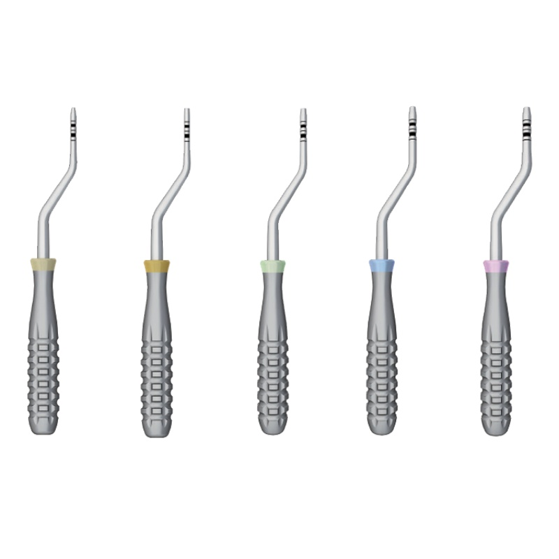 Professional Manual Dental Bone Condensing Kit CE Certified Ergonomic Implant Surgical Osteotome Set Handles Bone Instruments