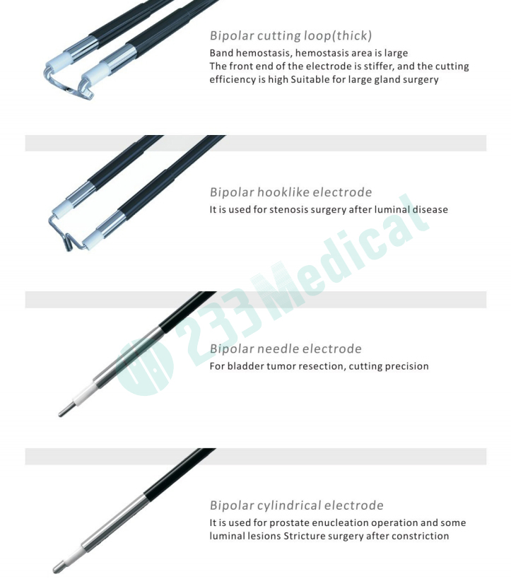 Urology Endoscope Resetoscope Instrument Resectoscope Bipolar Cutting Loop Resectoscop Plasma Surgical Device