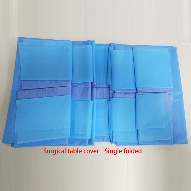 Disposable 76GSM Surgical Table Back Cover for Cover Table of Surgical Operating Room