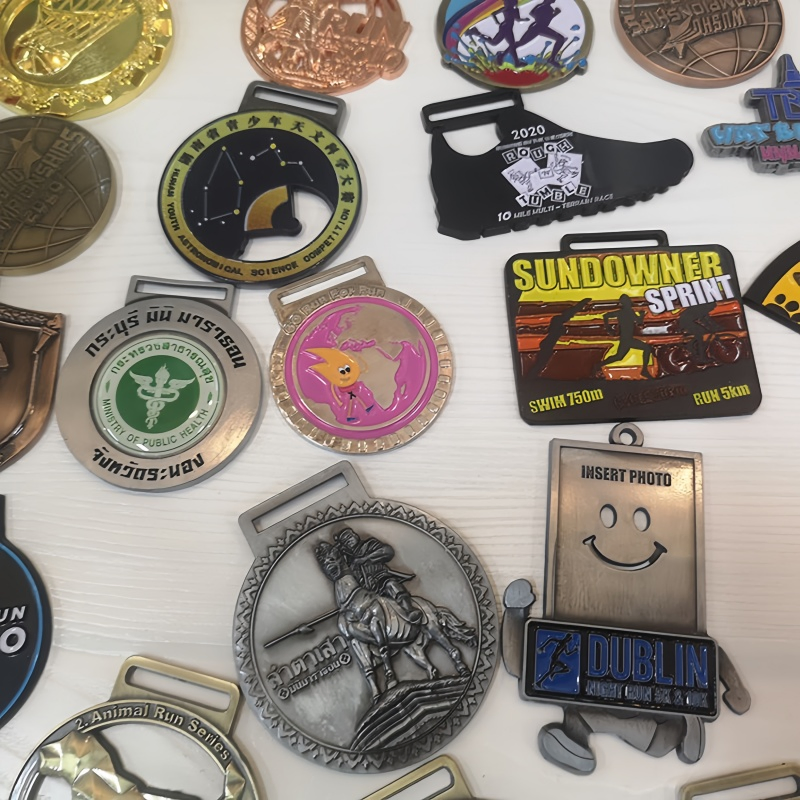 High Quality Customized Running Medals Beach Run Finisher Sports Paint Enamel Medal