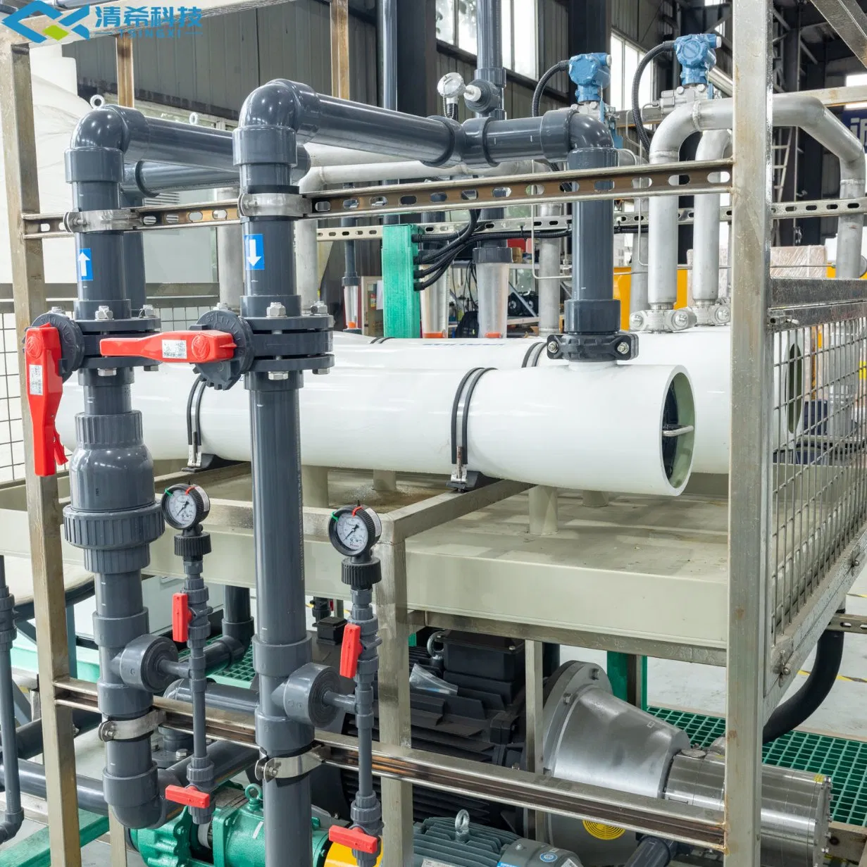 Effective Reverse Osmosis System for High Salinity Water Treatment Equipment