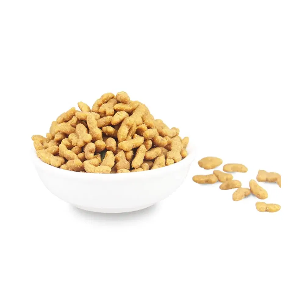 OEM Science Formula Pet Cat Food 10kg Protein Rich Multiple Fish Shape Natural Fresh Chicken Meat Egg Yolk Cat Food