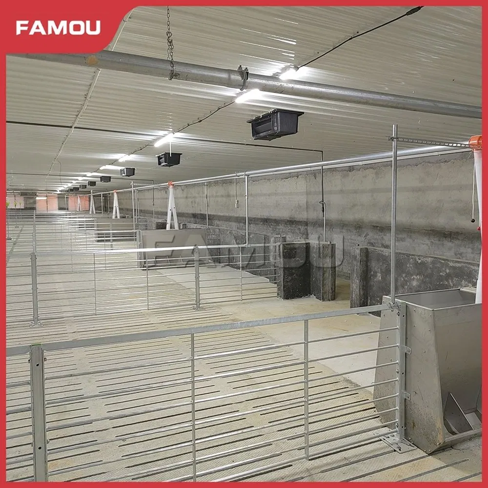 Durable Pig Fattening Pen Designed for Sustainable Agriculture