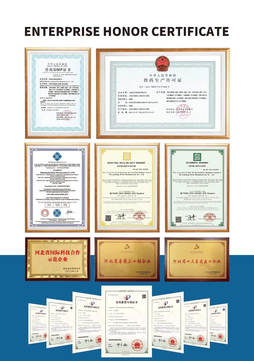Certifications Display