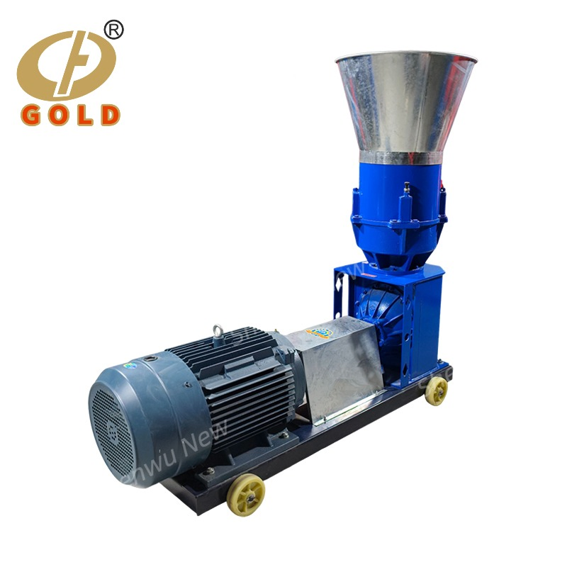 Gold Professional Feed Pelletizing Machine for Sustainable Animal Nutrition