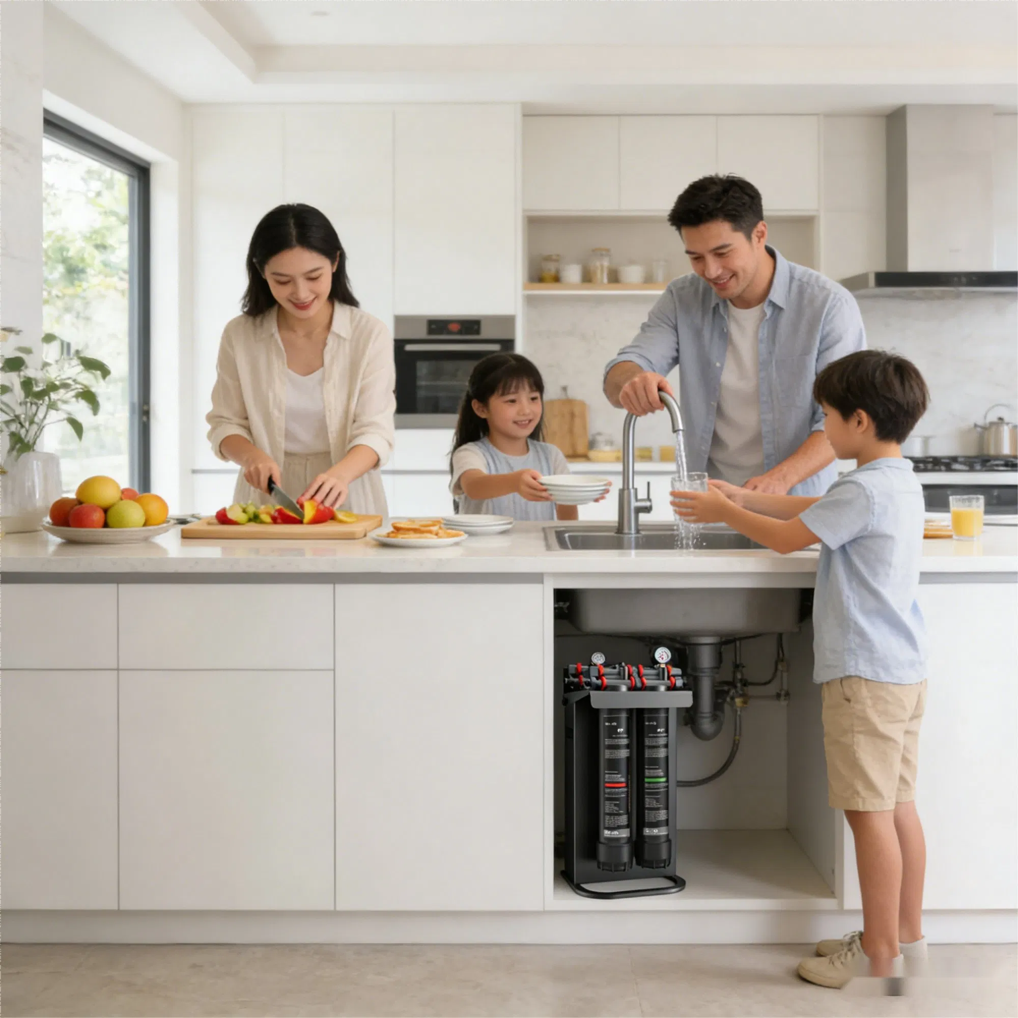 OEM RO2000g RO Water System for Resort Hotel Guest Room Use