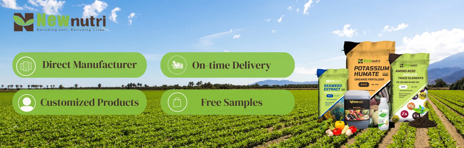 Sodium Humate Banner