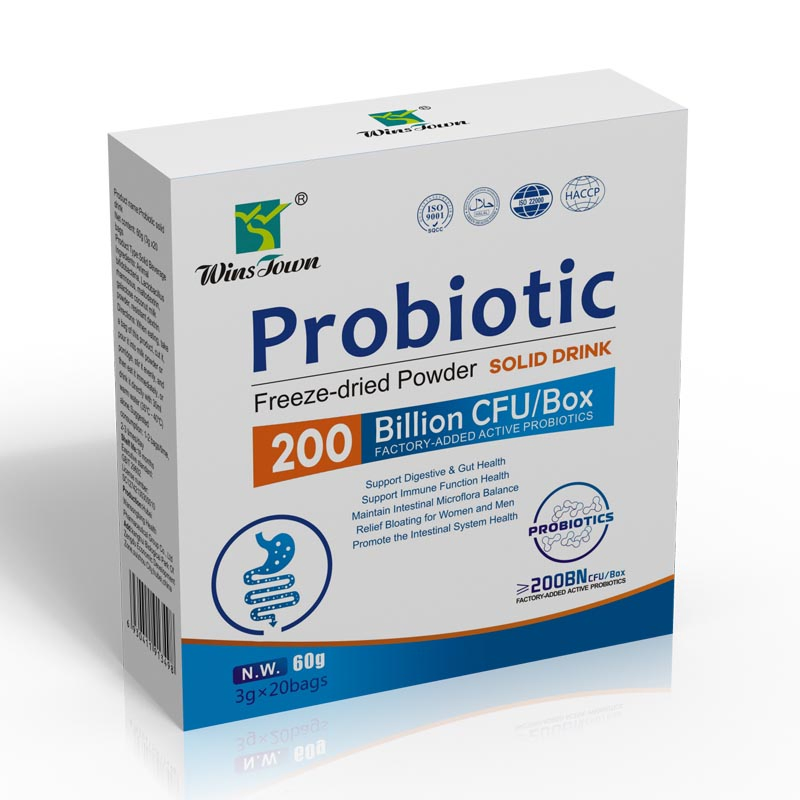 Winstown Probiotic Freeze Dried Powder Solid Drink Herbal Supplement for Gut Health