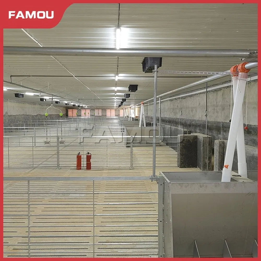 Durable Pig Fattening Pen Designed for Sustainable Agriculture