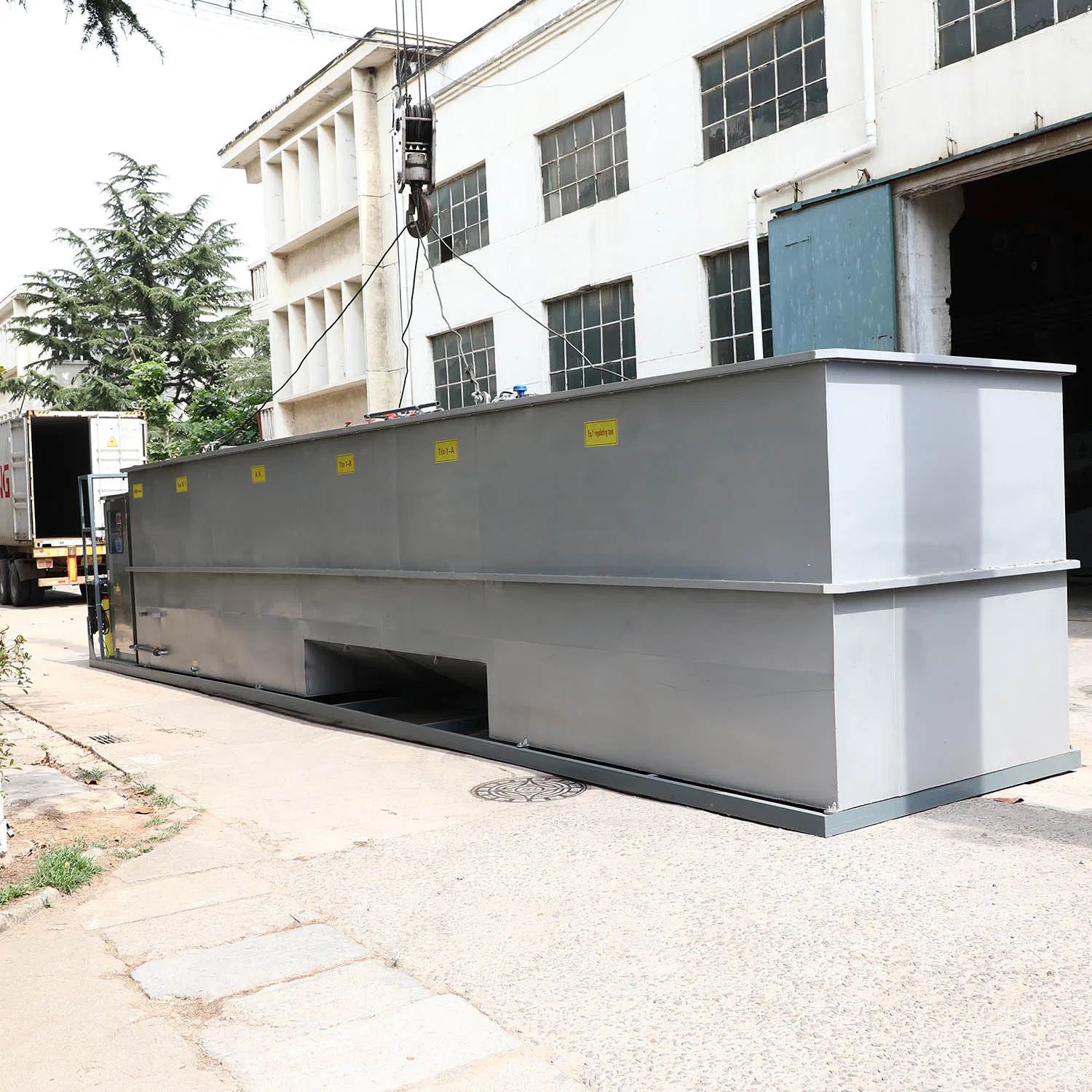 Containerized Sewage Treatment Equipment Domestic Waste Water Treatment Plant