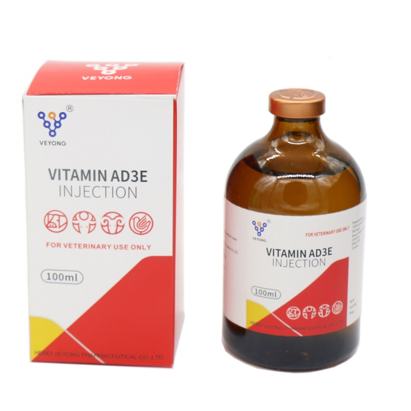 Veterinary Drug Multivitamin Nutrition Product Vitamin Ad3e Injection Weight Gain Injections for Cattle