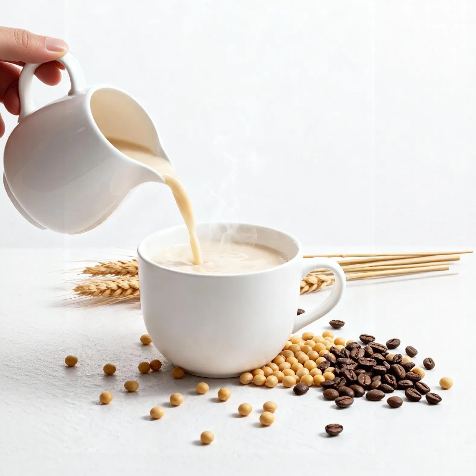 Functional Soy Protein Isolate for Plant Based Meat, Meat Analogs, Nutrition Drinks and with Strong Gel Formation, High Protein Suplementos Nutricionales