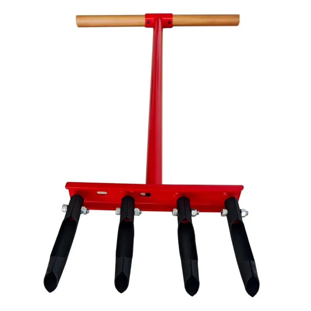 High-Quality Steel Soil Aerator for Lawn Health, Easy-to-Use, Durable Design