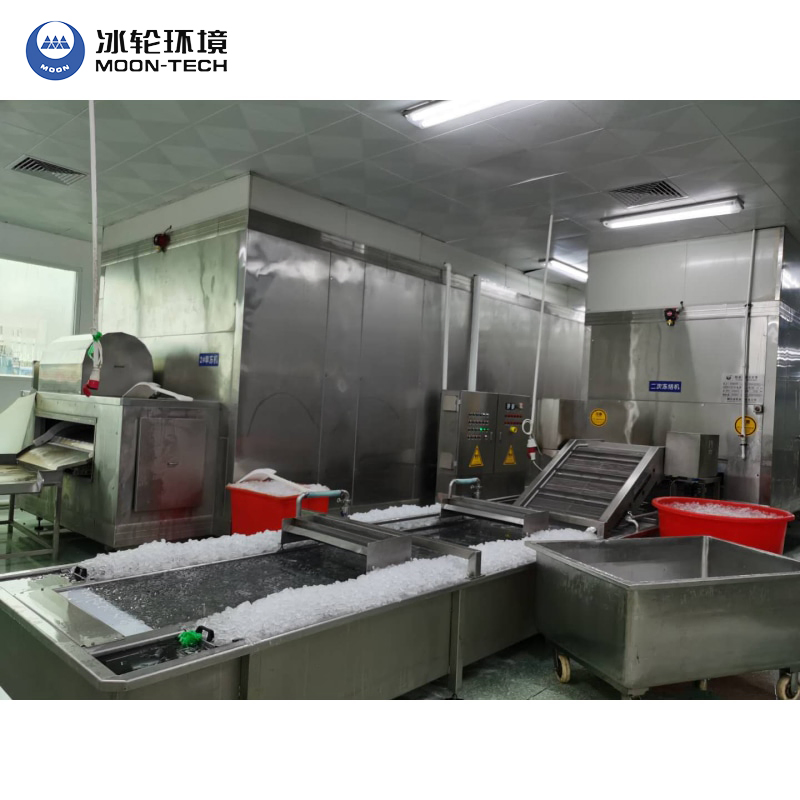 Practical Hot Sale IQF Quick Freezing Equipment Price Mesh/Plate Belt Tunnel Freezer for Seafood Processing Fish, Shrimp, Shellfish