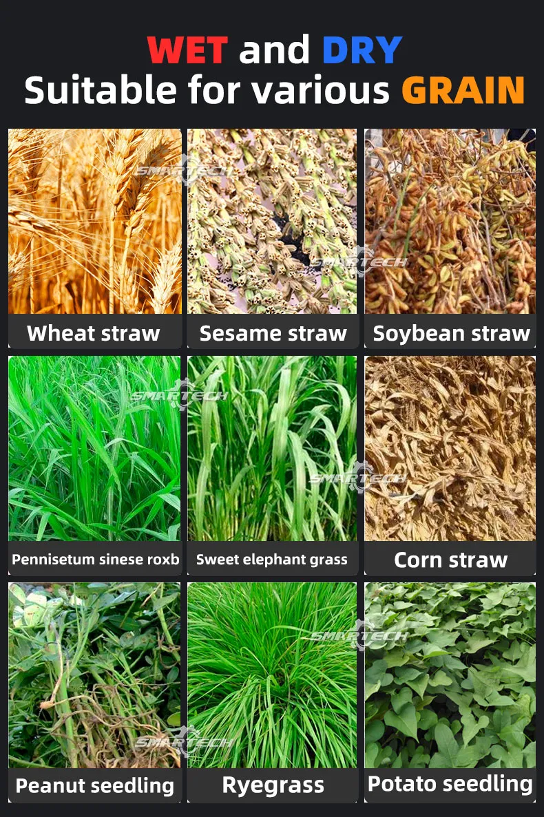 Forage Grass Grinding