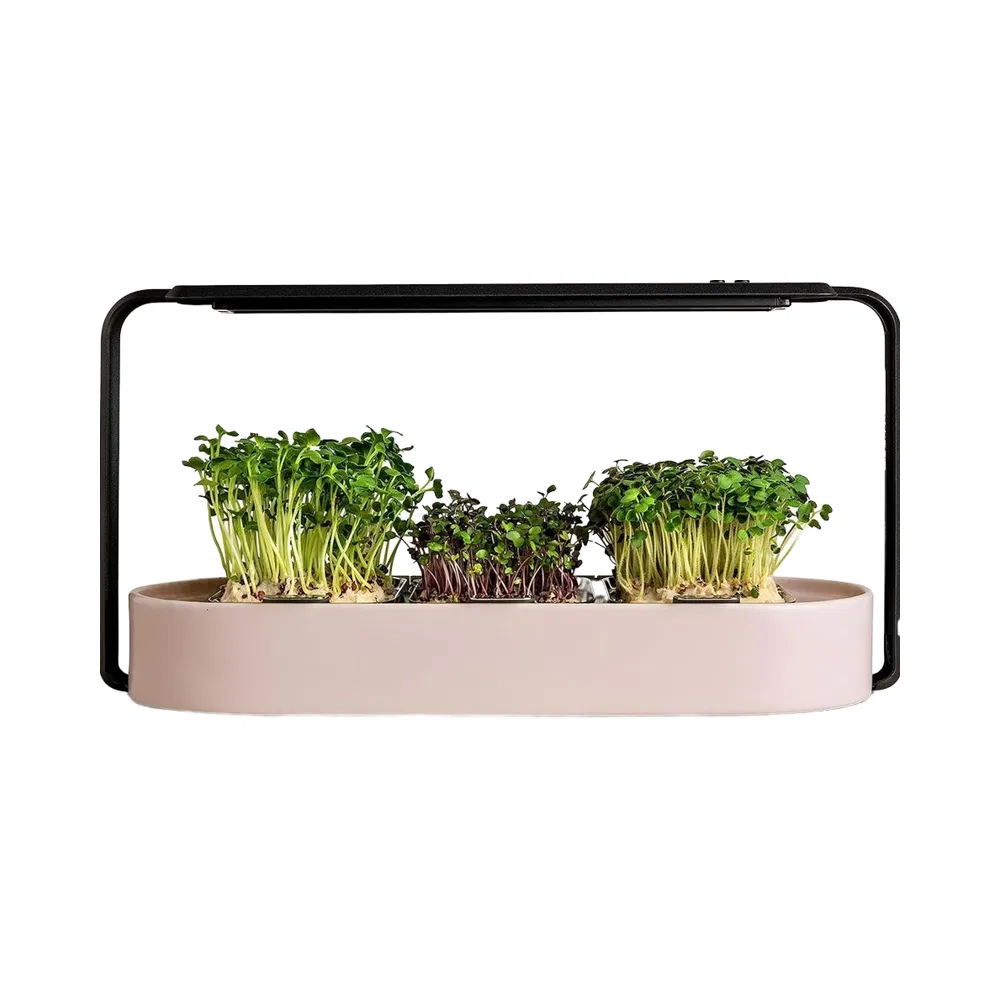 Microgreens Growing Kit LED Grow Lights Hydroponic Aeroponic Tower Systems for Kitchen