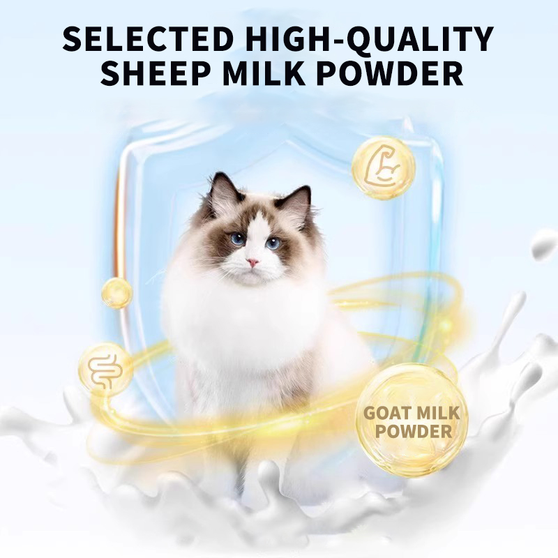 Premium Goat Milk Powder for Dogs &amp; Cats - Complete Nutrition Support