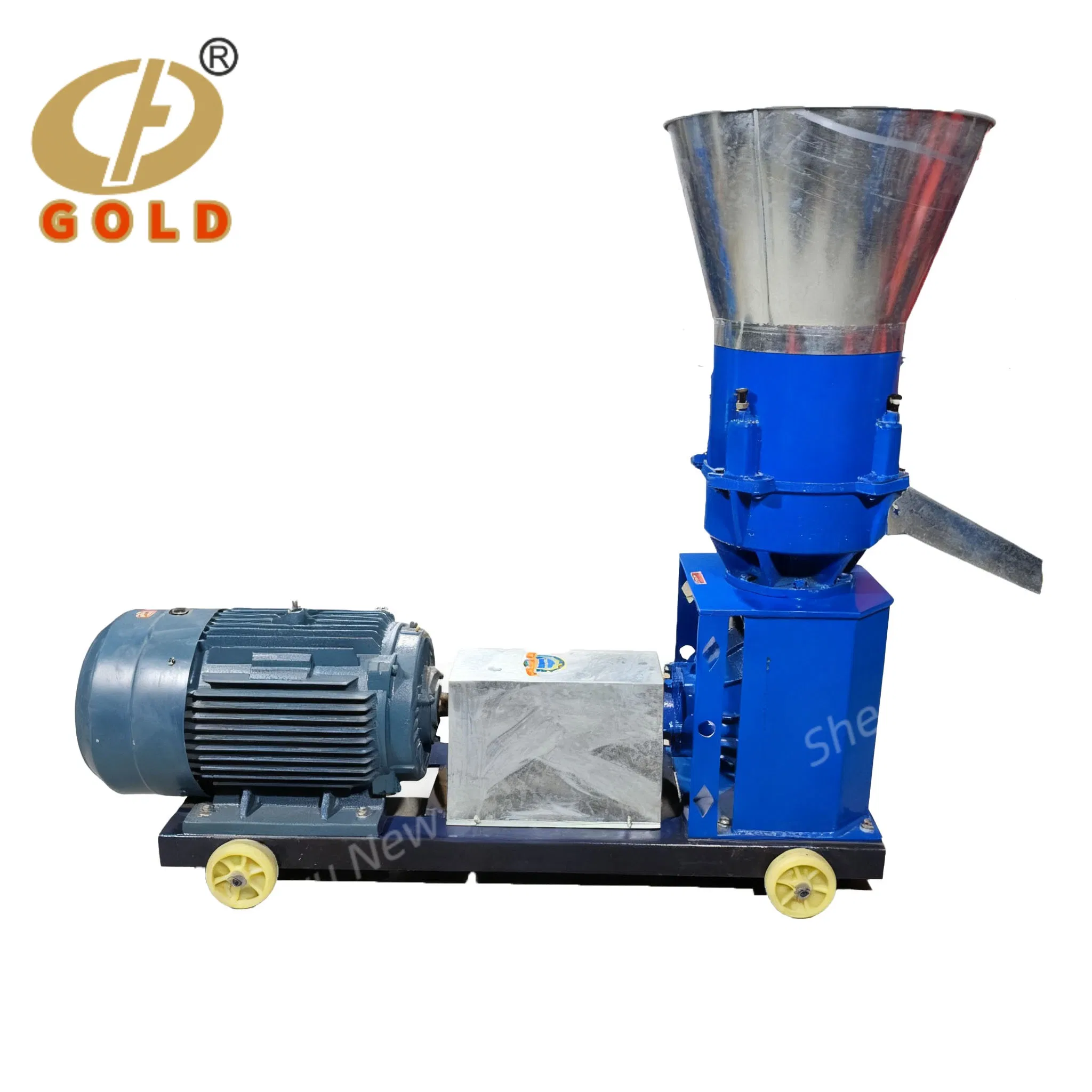 Gold Professional Feed Pelletizing Machine for Sustainable Animal Nutrition