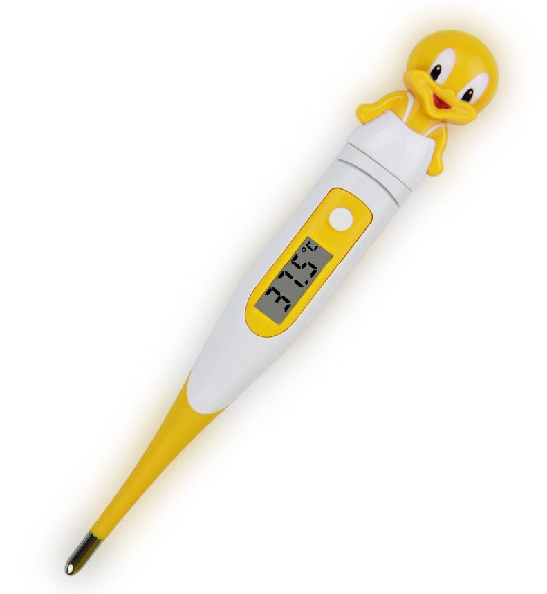 Cute Cartoon Character Oral Rectal Armpit Clinical Digital Thermometer for Baby