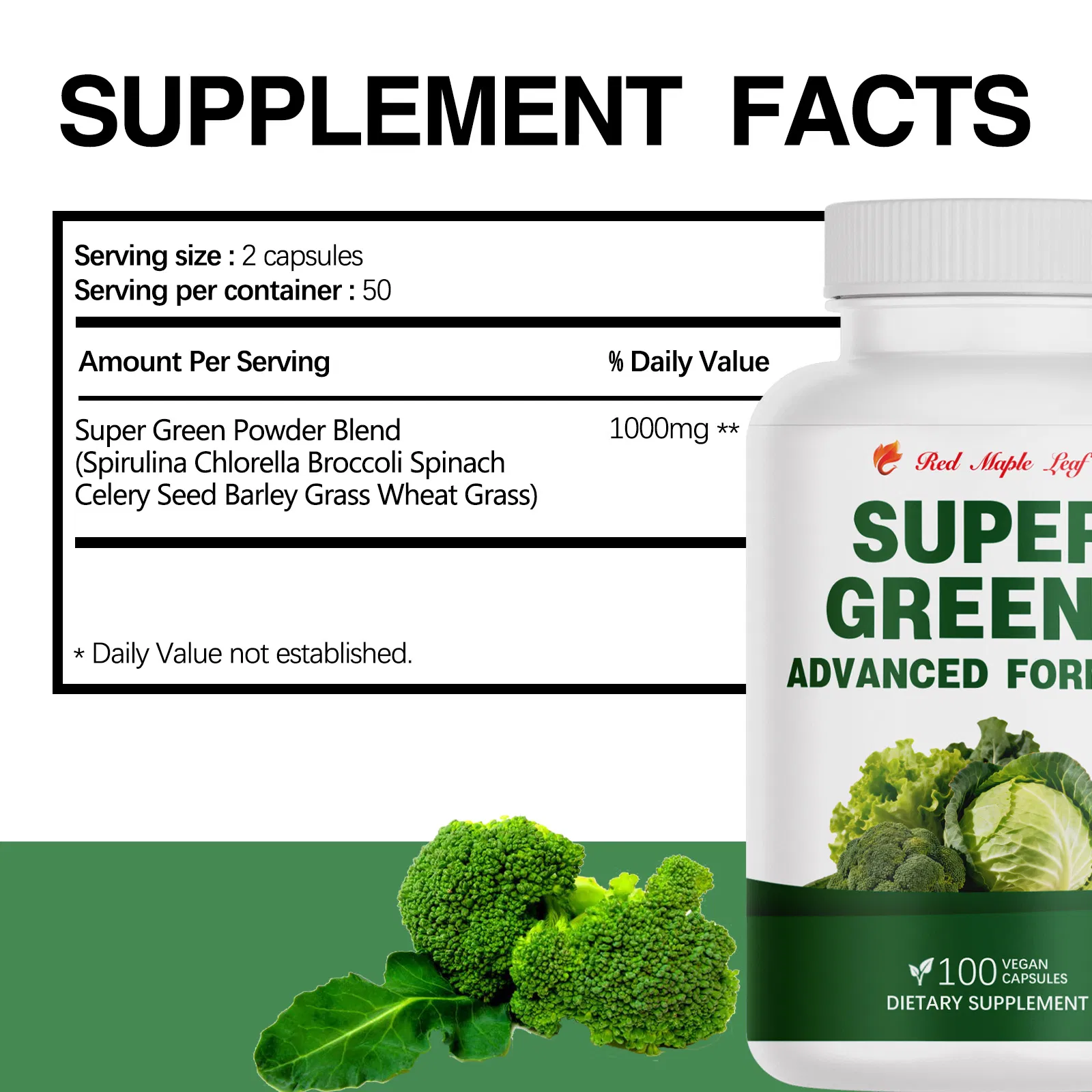 Super Greens Detail 4