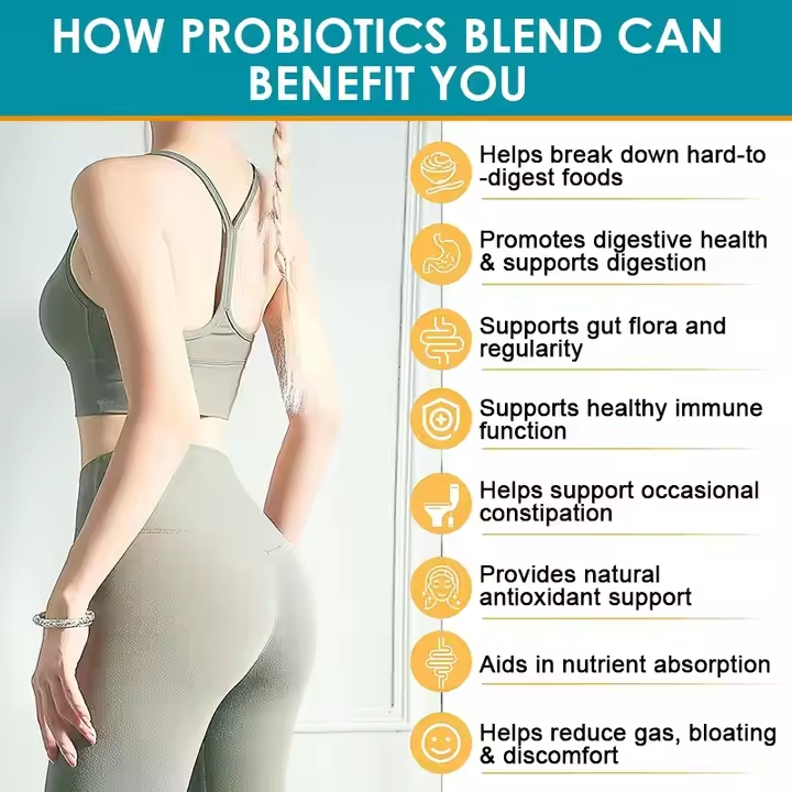 Ausreson OEM Health Supplement Improve Digestive Gut System Probiotics Softgels