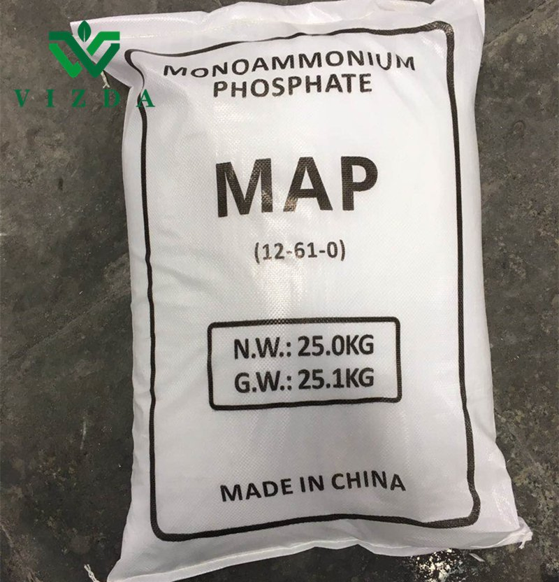 Chinese Manufacture Map Fertilizer Mono Ammonium Phosphate Fertilizer 12-61-0