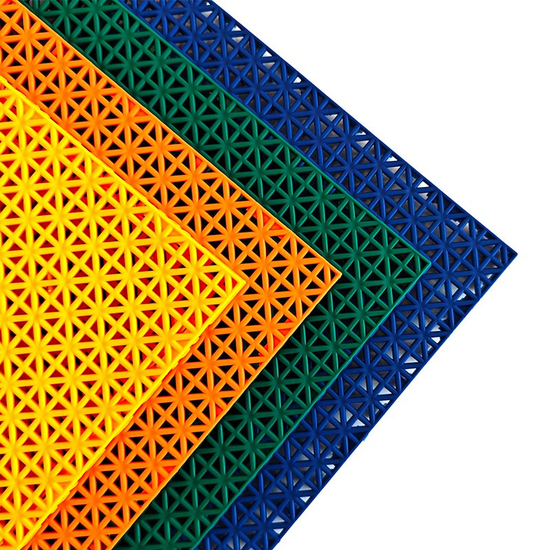 Indoor Outdoor Multi Purpose PP Plastic Sport Court Interlocking Sport Basketball Volleyball Floor Interlocking Tile Futsal Sport Flooring