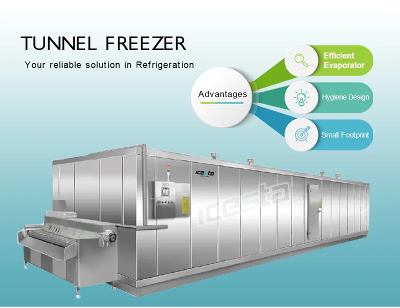 Quick Freezing Tunnel Freezer