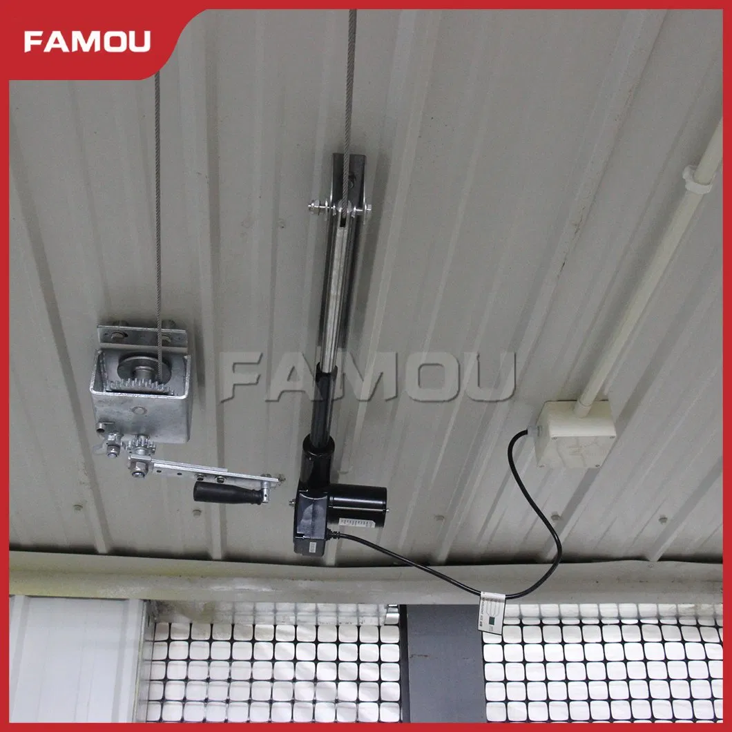 Famou Livestock Equipment 350 Kg Weight Auger Poultry Automatic Feeding System for Hopper System